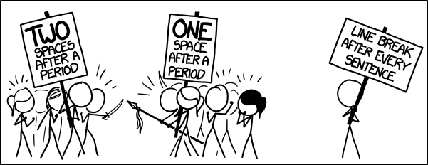 Third way. Source: xkcd by Randall Munroe, licensed under CC BY-NC 2.5.